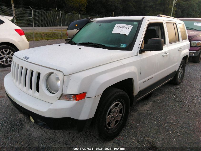 2014 JEEP PATRIOT SPORT - 1C4NJPBB2ED542100