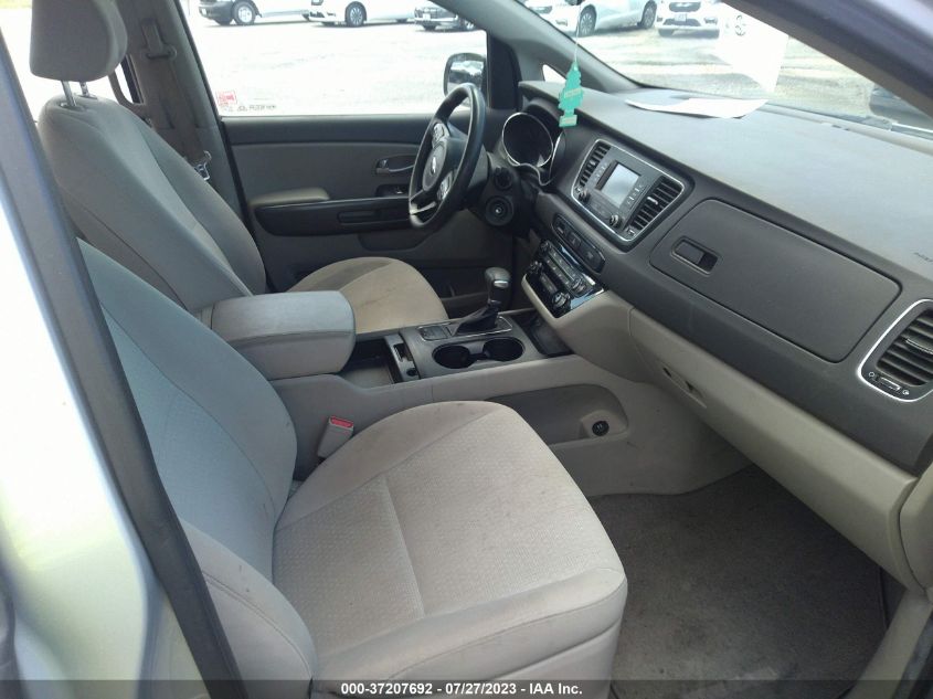 2018 KIA SEDONA L - KNDMA5C19J6404221