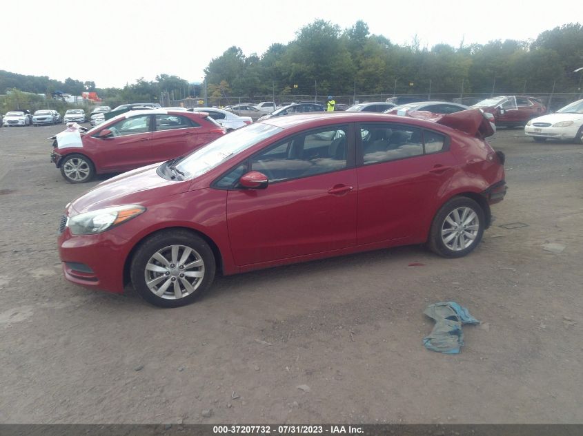 2014 KIA FORTE 5-DOOR EX - KNAFX5A89E5056016