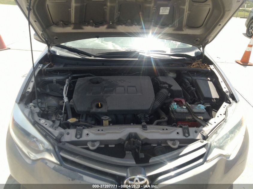 2015 TOYOTA COROLLA L/LE/S/S PLUS/LE PLUS - 5YFBURHE6FP224129