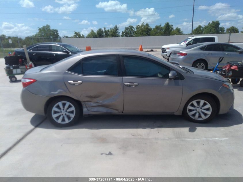 2015 TOYOTA COROLLA L/LE/S/S PLUS/LE PLUS - 5YFBURHE6FP224129