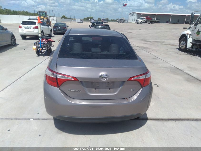 2015 TOYOTA COROLLA L/LE/S/S PLUS/LE PLUS - 5YFBURHE6FP224129