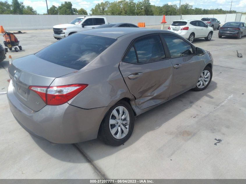 2015 TOYOTA COROLLA L/LE/S/S PLUS/LE PLUS - 5YFBURHE6FP224129