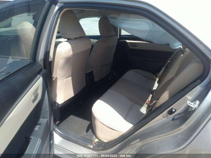 2015 TOYOTA COROLLA L/LE/S/S PLUS/LE PLUS - 5YFBURHE6FP224129
