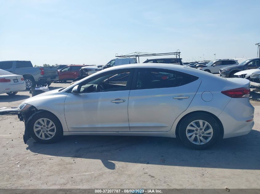 2018 HYUNDAI ELANTRA SE - KMHD74LF6JU628235