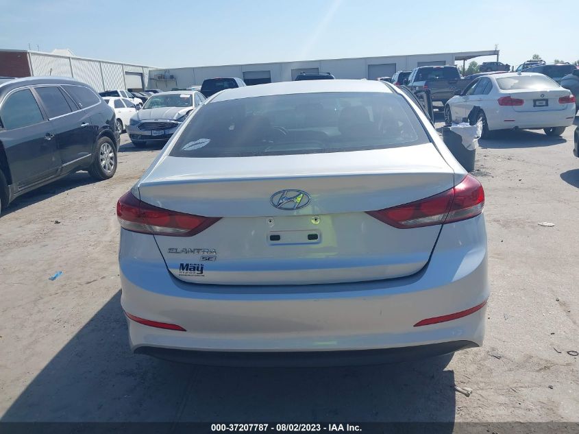 2018 HYUNDAI ELANTRA SE - KMHD74LF6JU628235