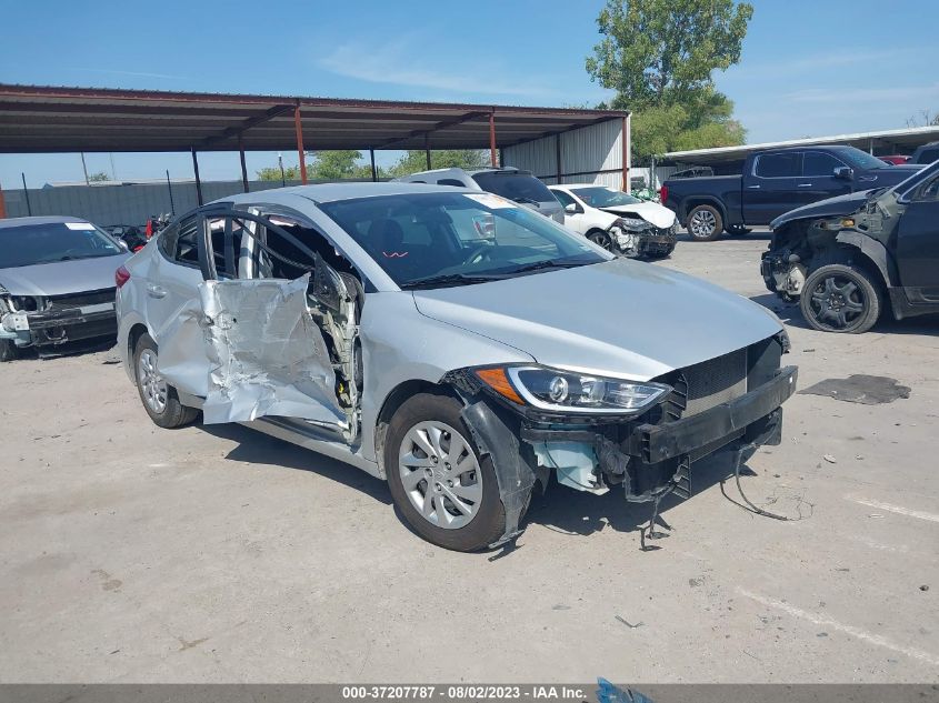 2018 HYUNDAI ELANTRA SE - KMHD74LF6JU628235