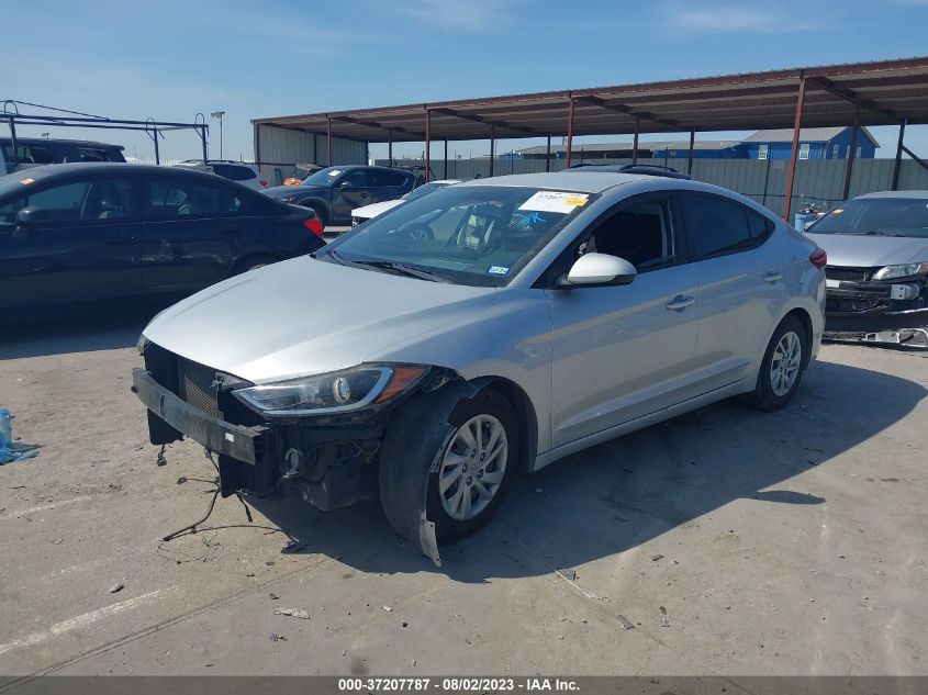 2018 HYUNDAI ELANTRA SE - KMHD74LF6JU628235
