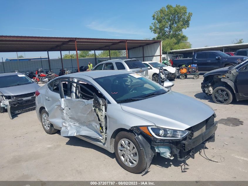 2018 HYUNDAI ELANTRA SE - KMHD74LF6JU628235