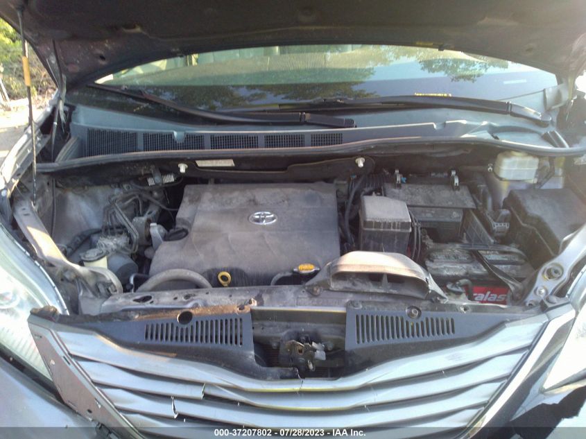 2013 TOYOTA SIENNA XLE/LIMITED - 5TDYK3DC9DS345243
