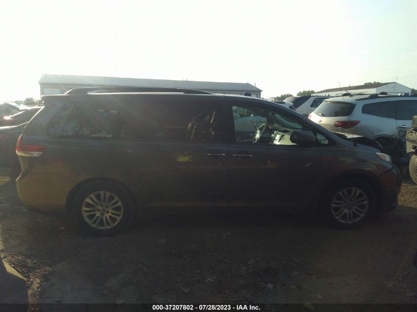 2013 TOYOTA SIENNA XLE/LIMITED - 5TDYK3DC9DS345243