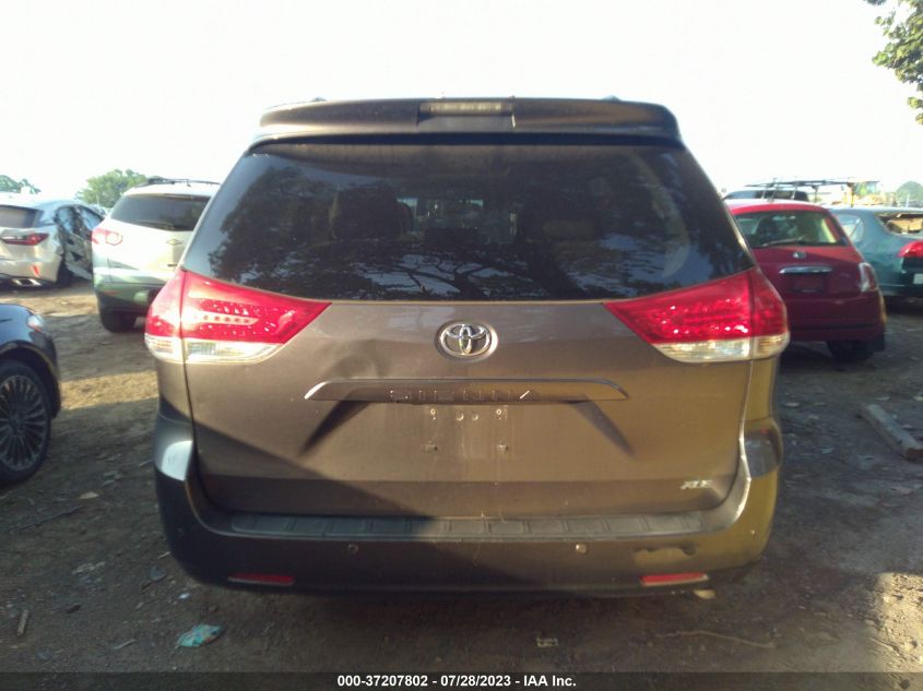 2013 TOYOTA SIENNA XLE/LIMITED - 5TDYK3DC9DS345243