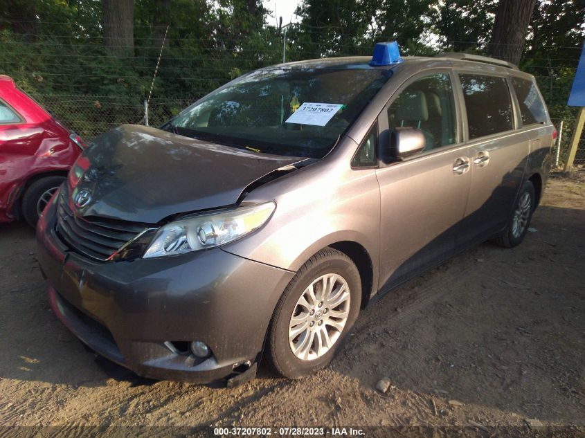 2013 TOYOTA SIENNA XLE/LIMITED - 5TDYK3DC9DS345243