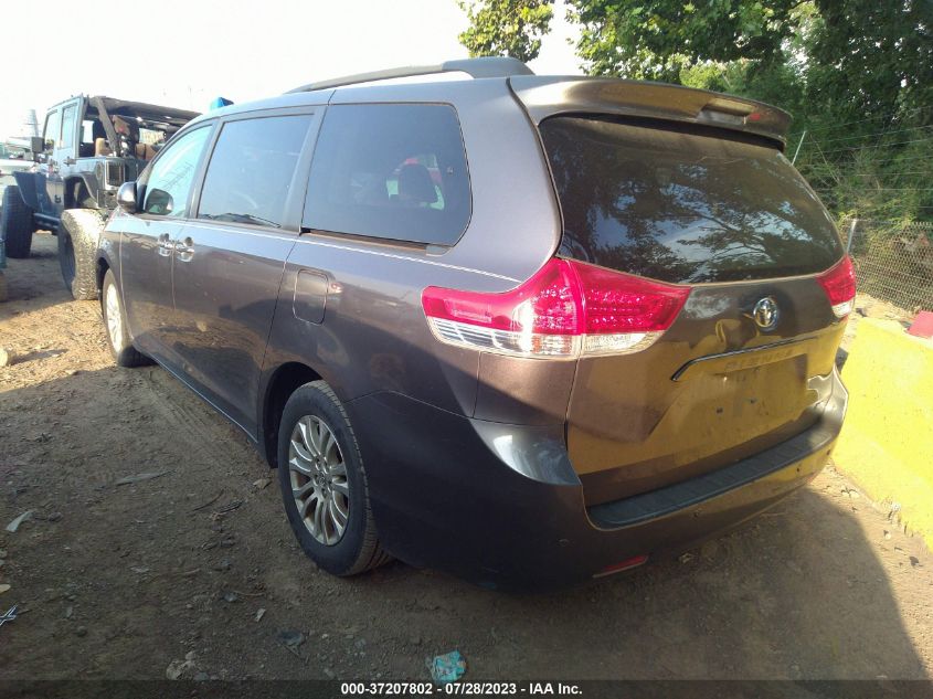 2013 TOYOTA SIENNA XLE/LIMITED - 5TDYK3DC9DS345243