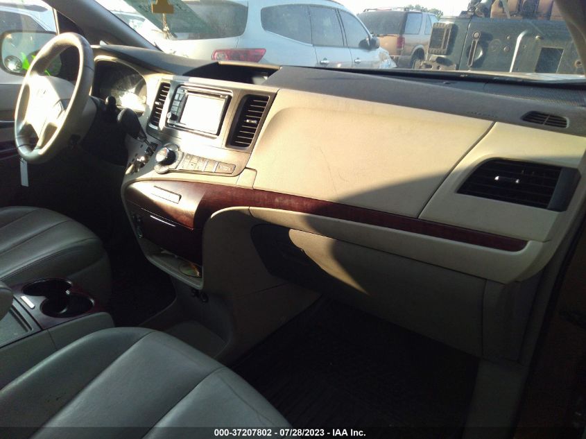 2013 TOYOTA SIENNA XLE/LIMITED - 5TDYK3DC9DS345243