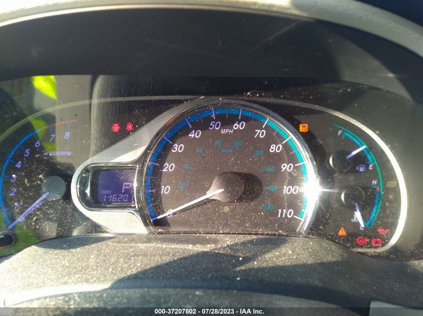 2013 TOYOTA SIENNA XLE/LIMITED - 5TDYK3DC9DS345243