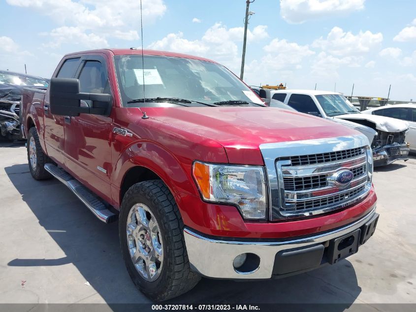 2013 FORD F150 SUPERCREW - 01FTFW1CT6DKE3844