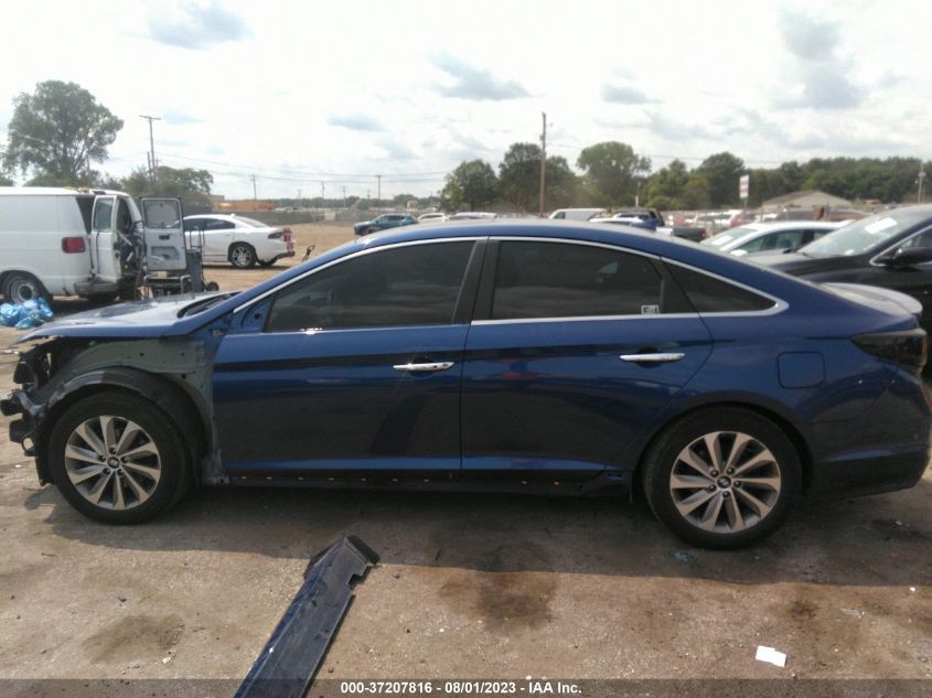 2016 HYUNDAI SONATA 2.4L SPORT - 5NPE34AF3GH361856