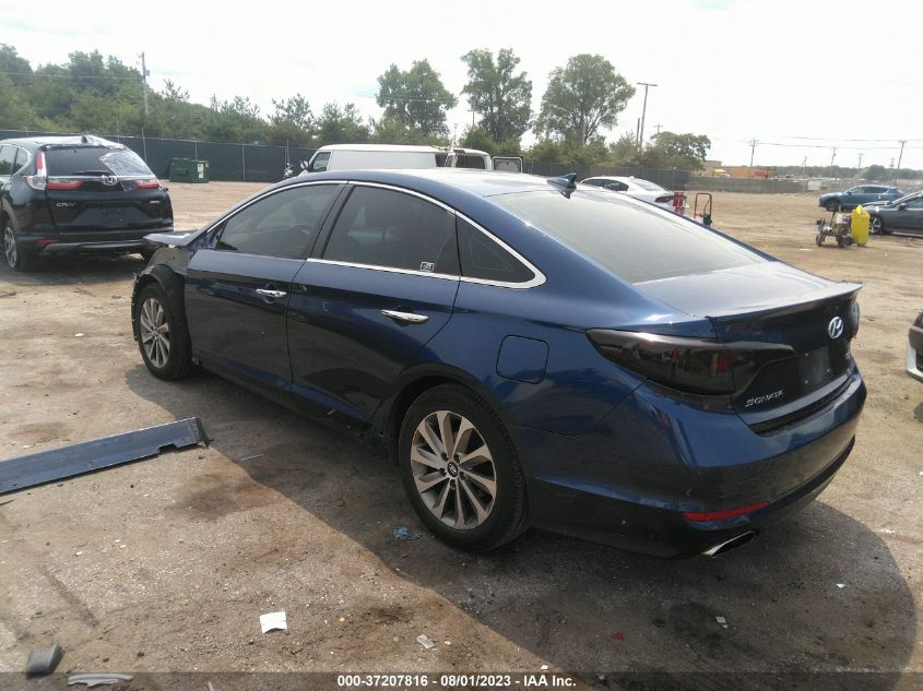 2016 HYUNDAI SONATA 2.4L SPORT - 5NPE34AF3GH361856