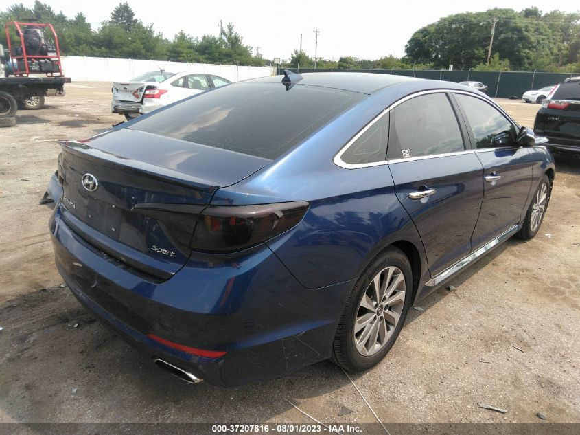 2016 HYUNDAI SONATA 2.4L SPORT - 5NPE34AF3GH361856