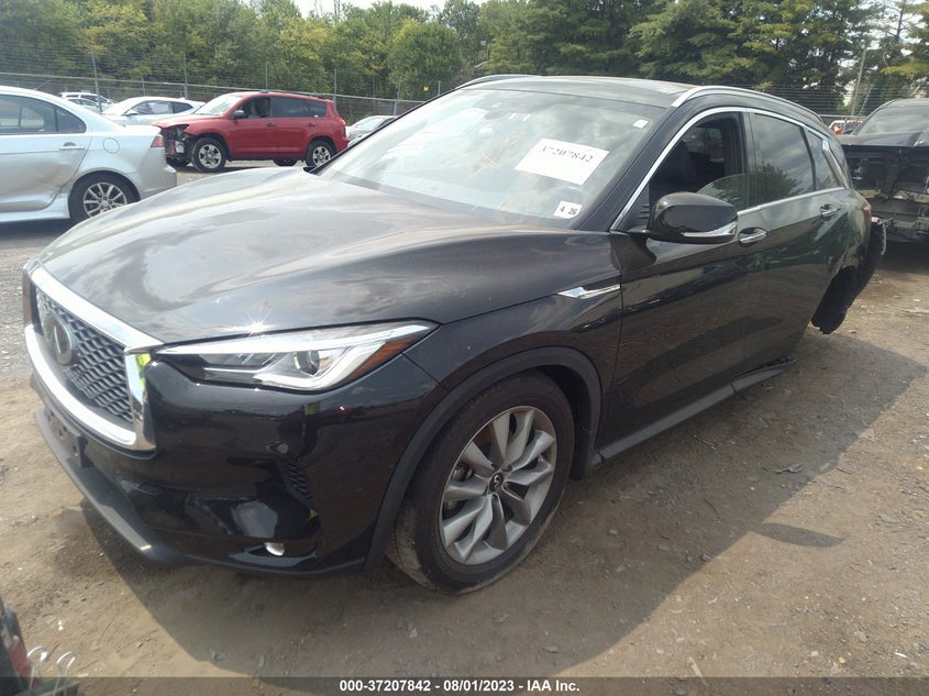 VIN 3PCAJ5BBXMF117976 2021 INFINITI QX50 LUXE