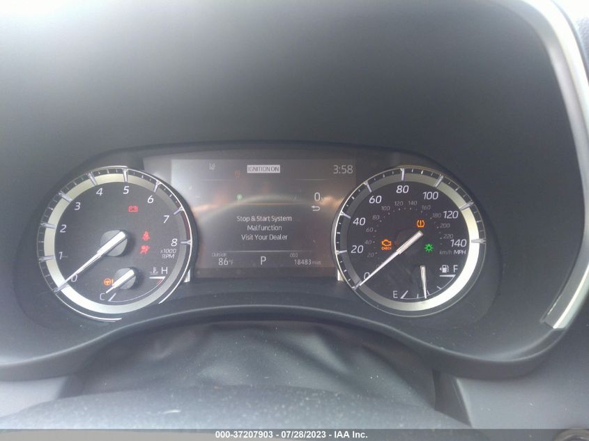 2022 TOYOTA HIGHLANDER XLE - 5TDGZRBH5NS590096