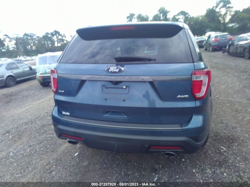 2018 FORD EXPLORER XLT - 1FM5K8D89JGB50580