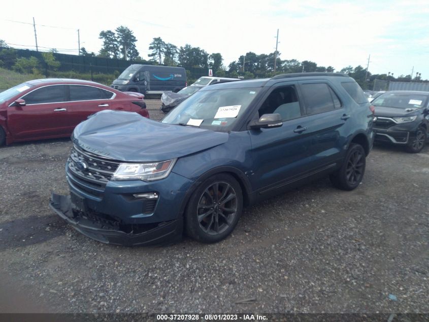 2018 FORD EXPLORER XLT - 1FM5K8D89JGB50580