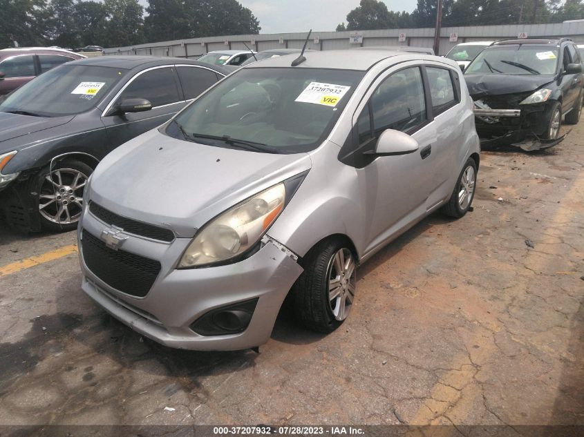 2013 CHEVROLET SPARK 1LT - KL8CD6S96DC570209