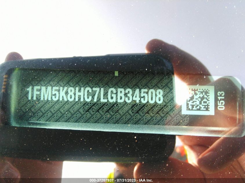2020 FORD EXPL PLAT 1FM5K8HL7LGB34508