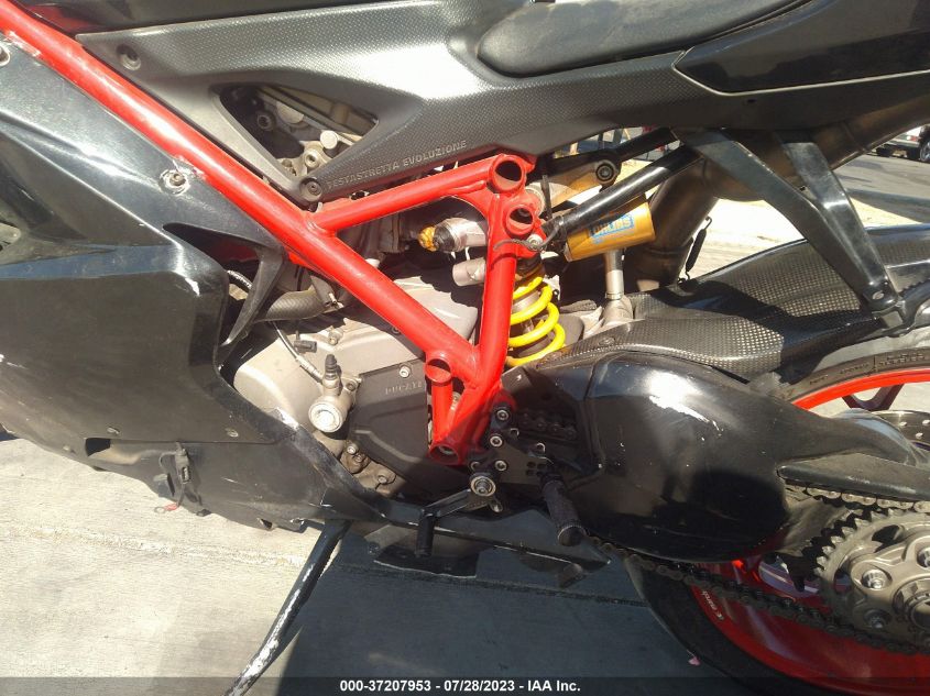 2007 DUCATI 1098 S ZDM1XBEW67B006655