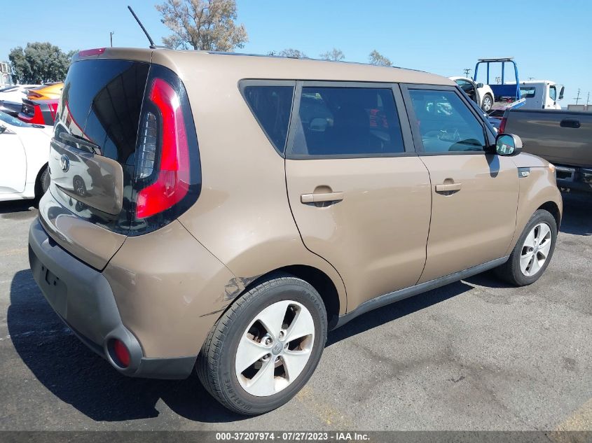 2014 KIA SOUL BASE - KNDJN2A22E7058935