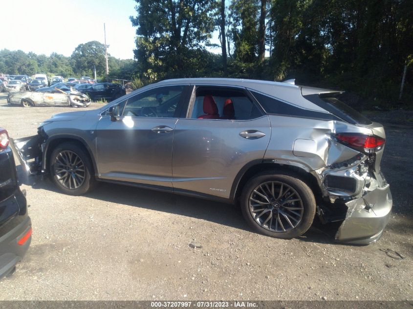 2022 LEXUS RX 450H F-SPORT - 2T2YGMDA4NC094191