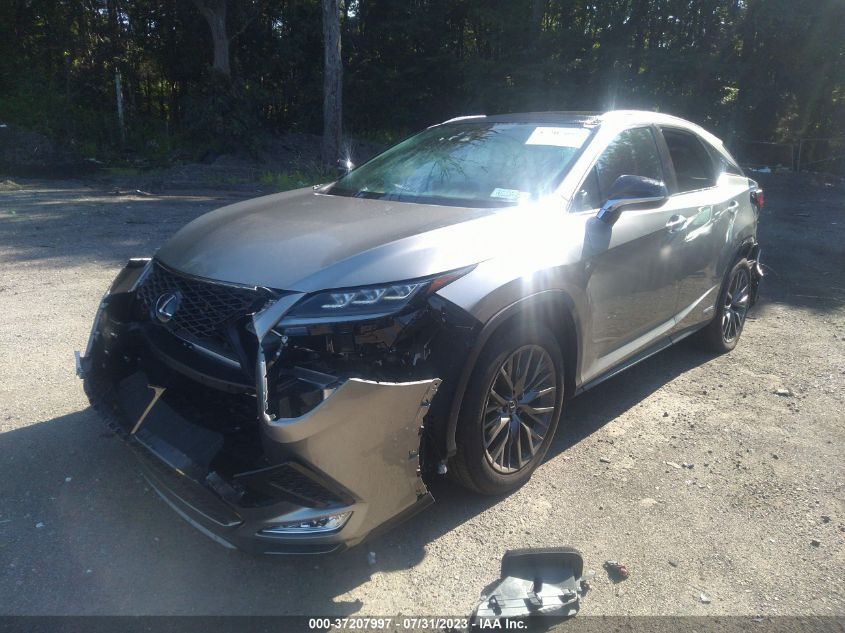 2022 LEXUS RX 450H F-SPORT - 2T2YGMDA4NC094191
