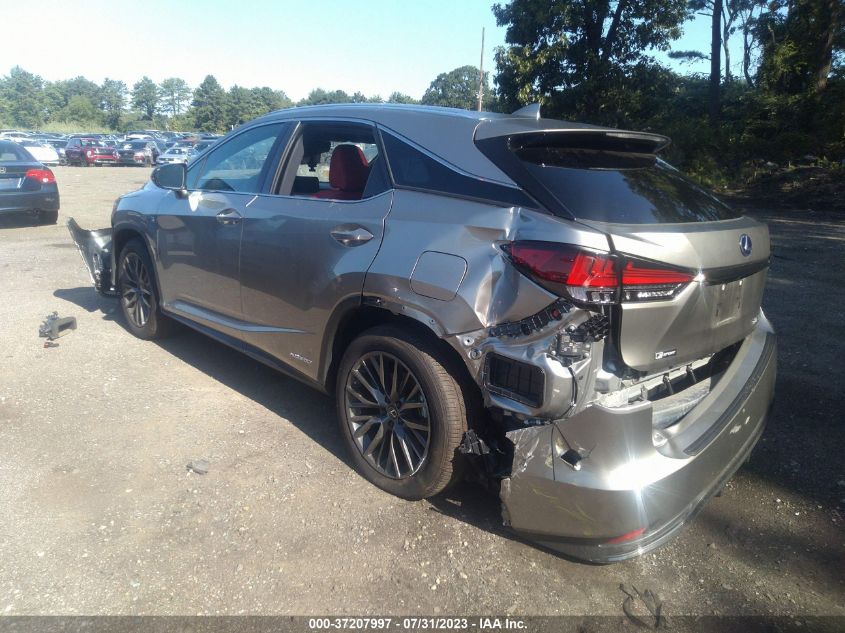 2022 LEXUS RX 450H F-SPORT - 2T2YGMDA4NC094191
