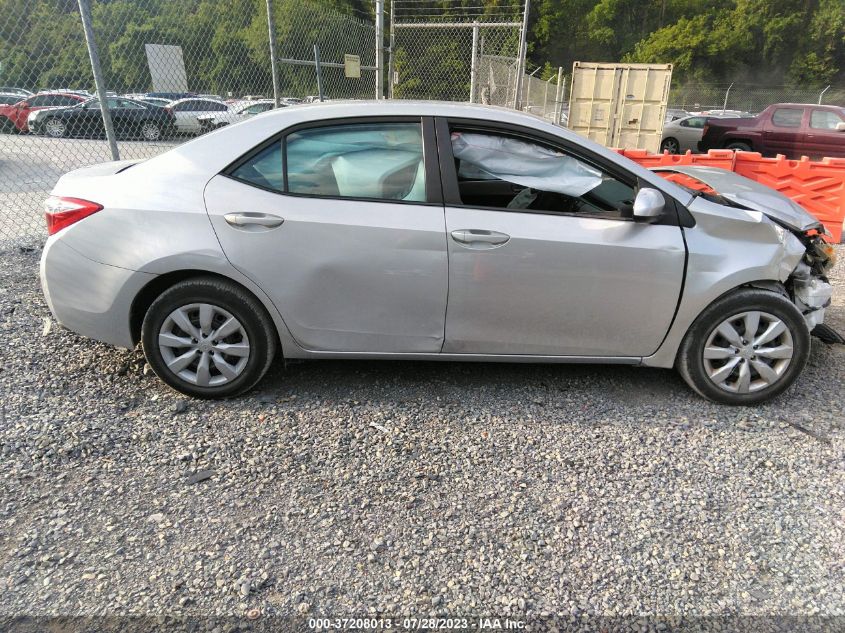 2015 TOYOTA COROLLA L/LE/S/S PLUS/LE PLUS - 2T1BURHE6FC303929