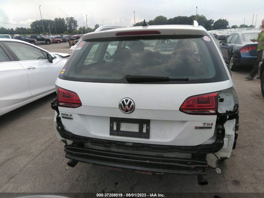 2017 VOLKSWAGEN GOLF ALLTRACK S/SE/SEL 3VWH17AU8HM521399