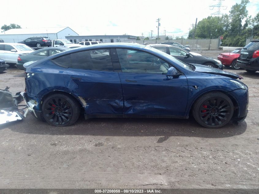 2021 TESLA MODEL Y PERFORMANCE - 5YJYGDEF1MF076188