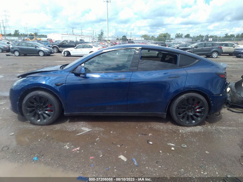 2021 TESLA MODEL Y PERFORMANCE - 5YJYGDEF1MF076188