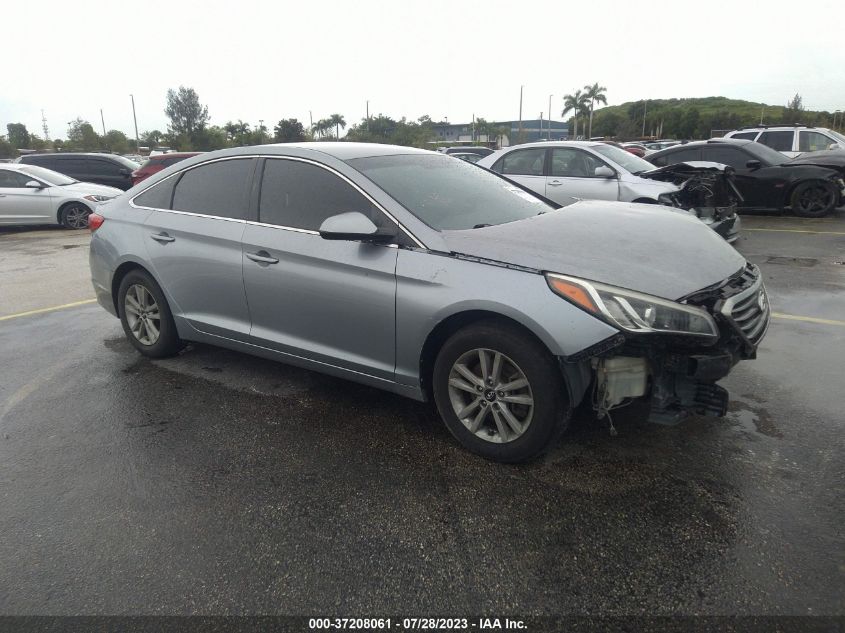 2015 HYUNDAI SONATA 2.4L SE - 5NPE24AF1FH003866