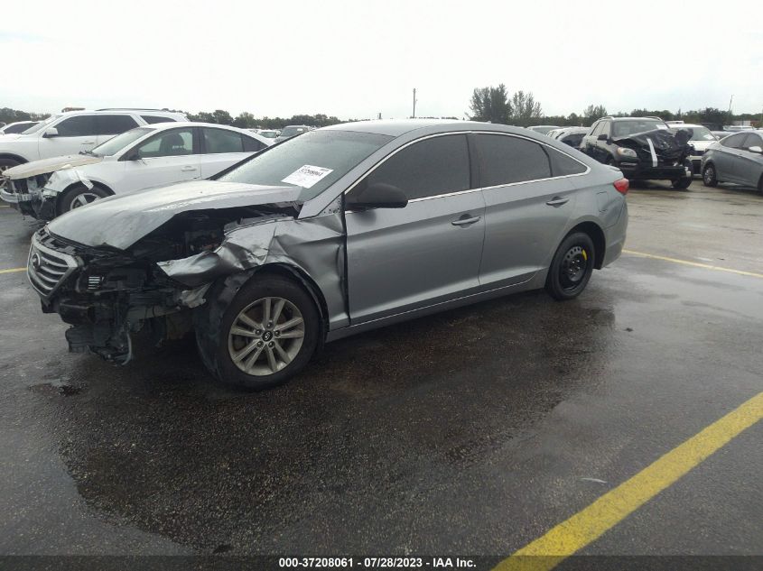 2015 HYUNDAI SONATA 2.4L SE - 5NPE24AF1FH003866