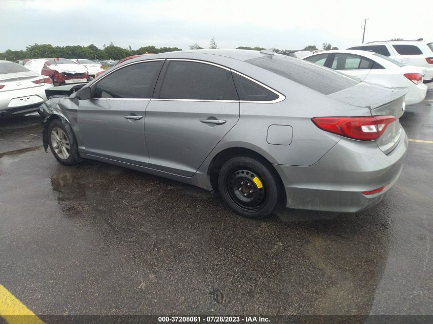 2015 HYUNDAI SONATA 2.4L SE - 5NPE24AF1FH003866