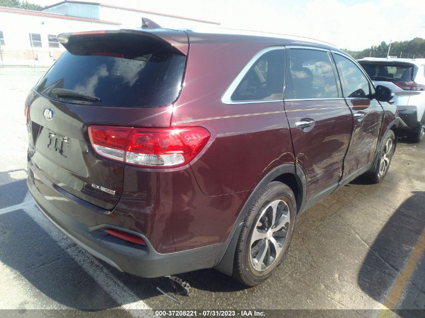 2017 KIA SORENTO EX - 5XYPH4A15HG331667