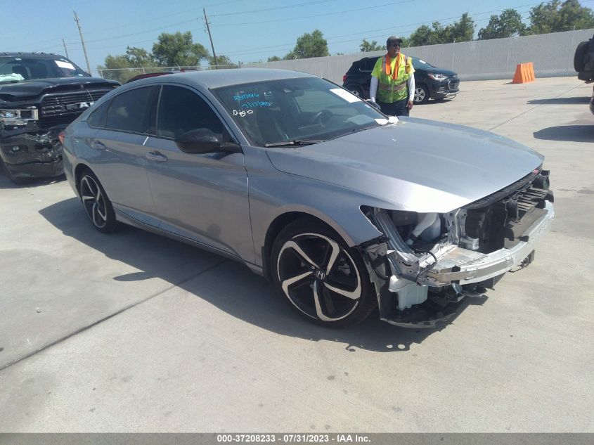 2021 HONDA ACCORD SEDAN SPORT - 1HGCV1F33MA005796