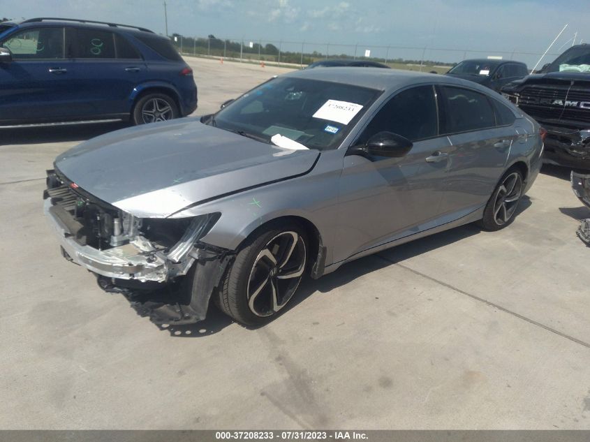 2021 HONDA ACCORD SEDAN SPORT - 1HGCV1F33MA005796