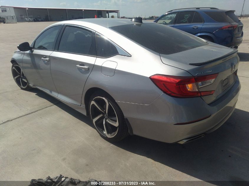 2021 HONDA ACCORD SEDAN SPORT - 1HGCV1F33MA005796