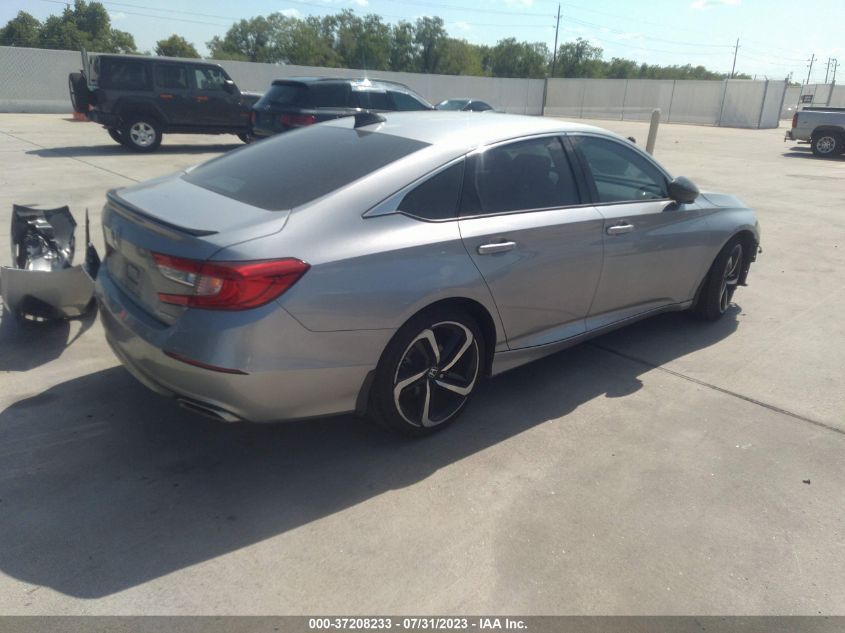 2021 HONDA ACCORD SEDAN SPORT - 1HGCV1F33MA005796
