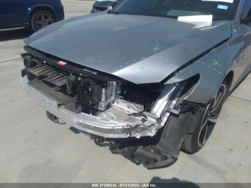 2021 HONDA ACCORD SEDAN SPORT - 1HGCV1F33MA005796