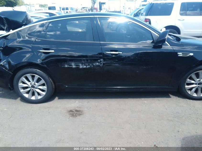 2018 KIA OPTIMA EX - 5XXGU4L32JG244605