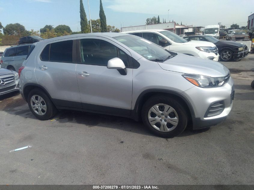 2018 CHEVROLET TRAX LS - KL7CJKSB6JB579194